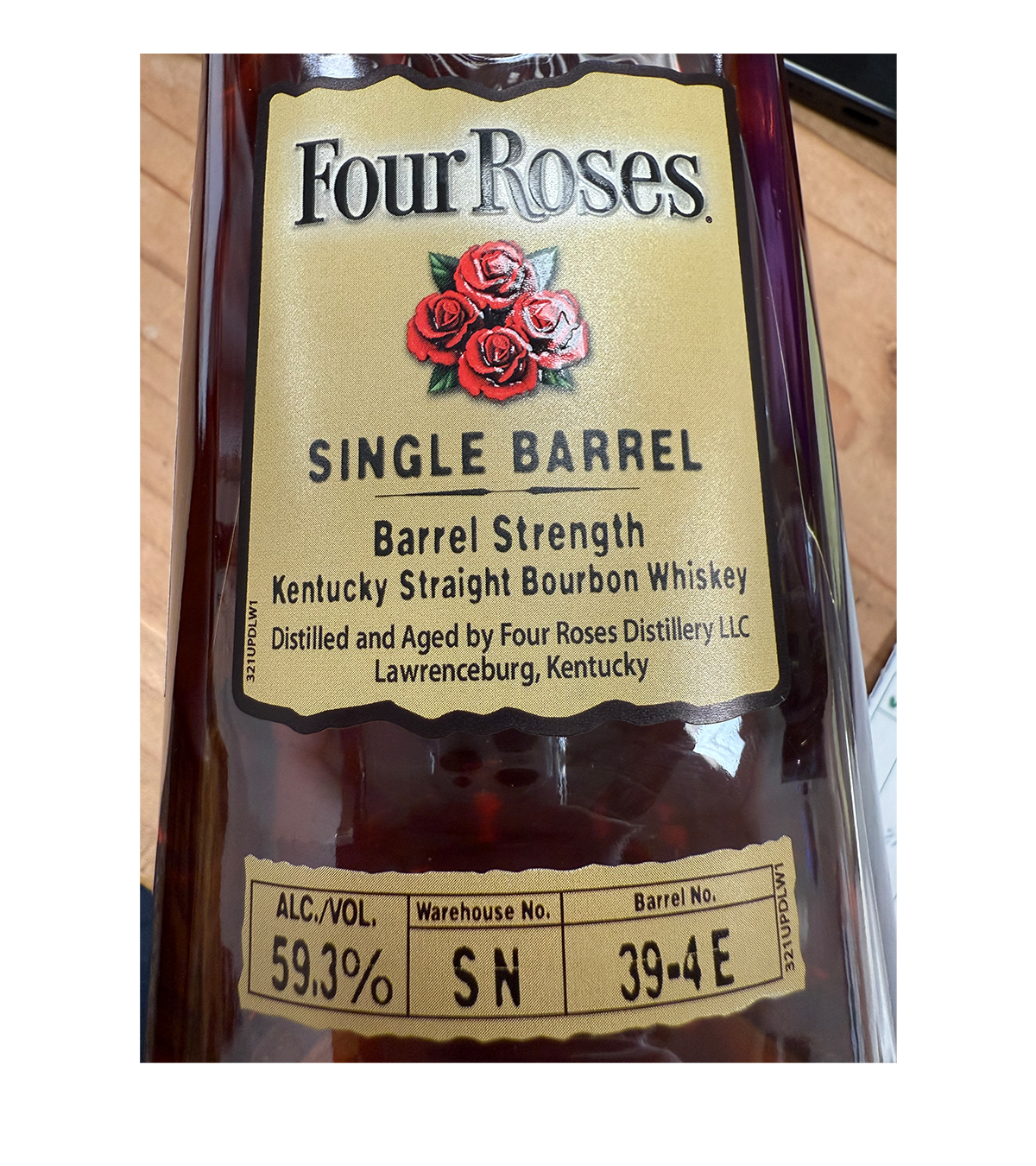 Four Roses Private Selection Single Barrel Bourbon OESO