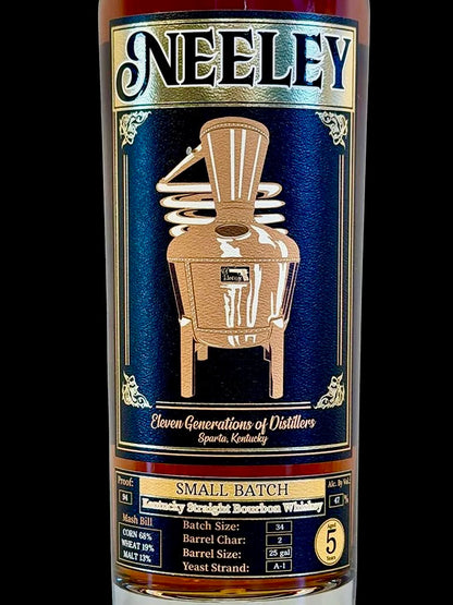 Neeley Small Batch Wheated Bourbon 94 Proof 750ml