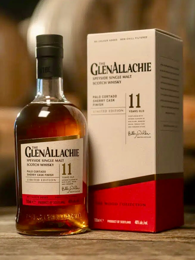 The GlenAllachie 11 Year Scotch Palo Cortado Sherry Cask Finished 96 Proof 700ml