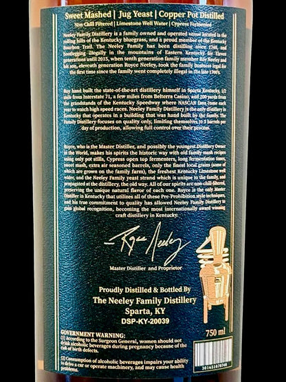 Neeley Small Batch Wheated Bourbon 94 Proof 750ml