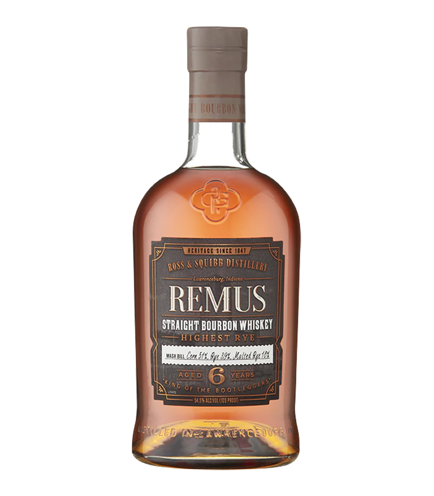 George Remus Highest Rye Straight Bourbon Whiskey