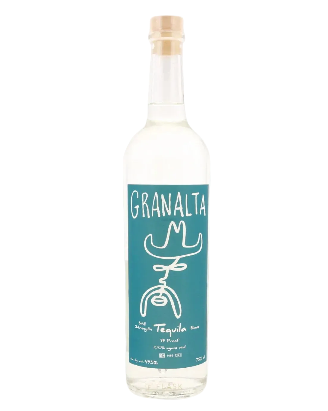 Granalta Still Strength Blanco Tequila 99 Proof 750ml