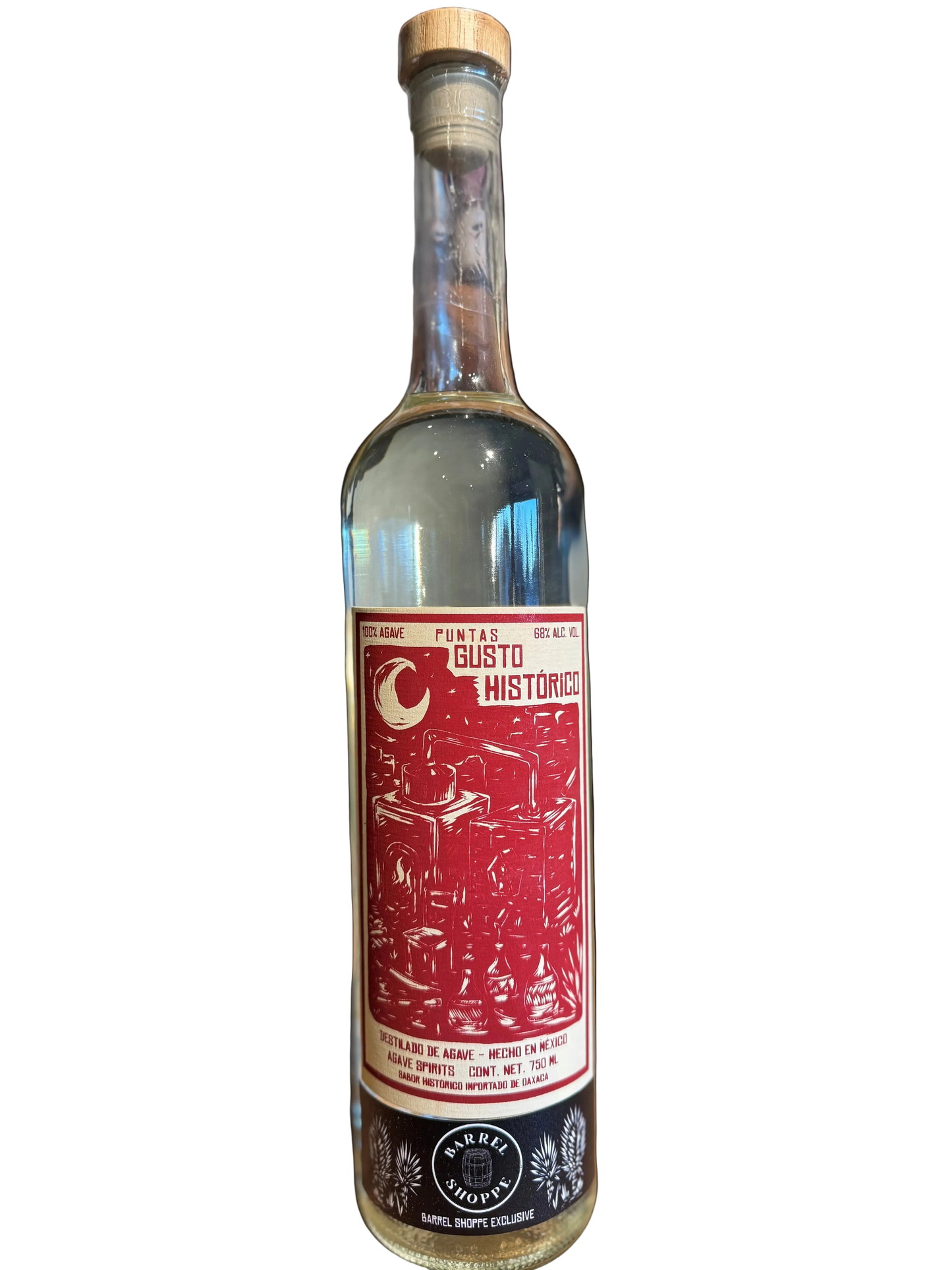 Gusto Historico Puntas Barreno 136 Proof 750ml Shoppe Exclusive
