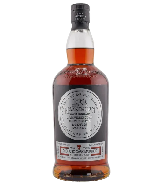 Hazelburn 7 Year Oloroso Cask Matured Single Malt Scotch Whisky 95.8 Proof 700ml