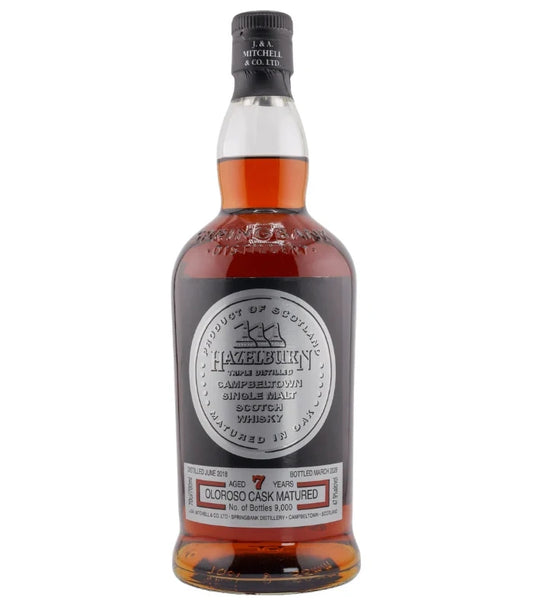 Hazelburn 7 Year Oloroso Cask Matured Single Malt Scotch Whisky 95.8 Proof 700ml