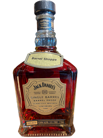 Jack Daniel's Single Barrel Barrel Proof Tennessee Whiskey Shoppe Exclusive 127.7 Proof 750ml