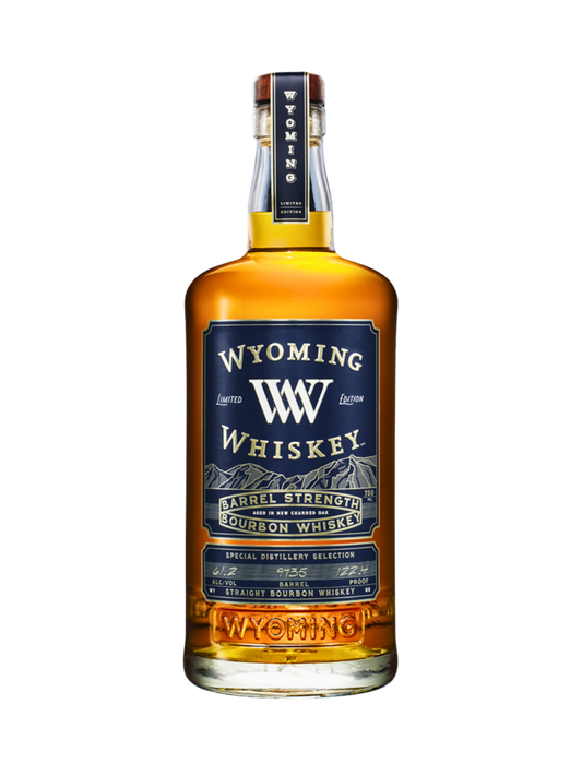 Wyoming Whiskey Barrel Strength Bourbon Limited Edition 122 Proof