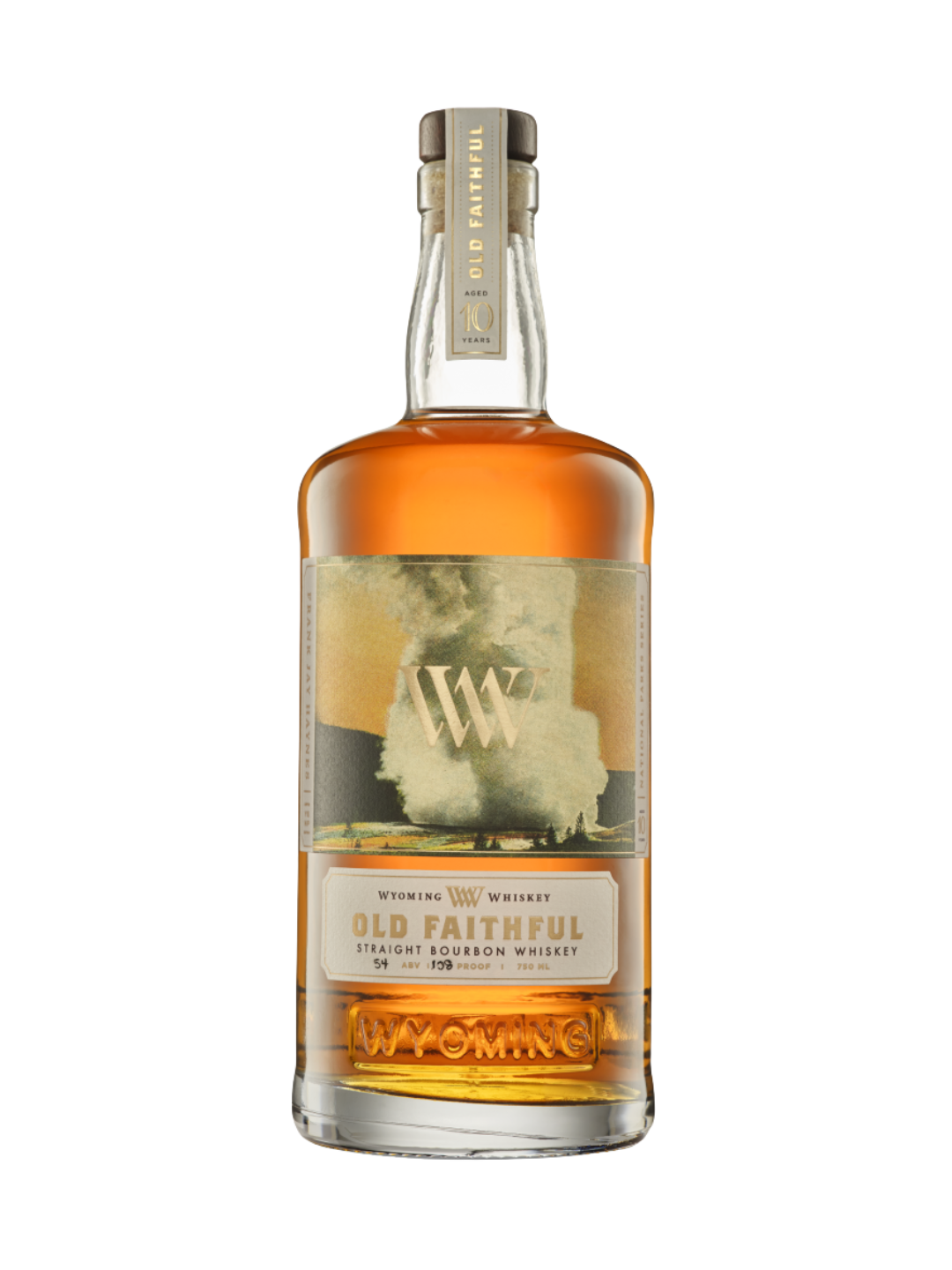 Wyoming Whiskey Old Faithful Straight Bourbon Whiskey