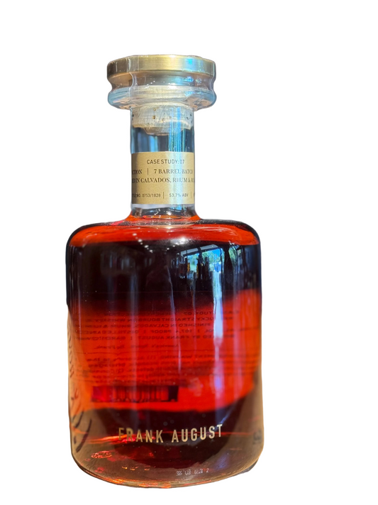 Frank August Case Study: 07 French Connection Bourbon Whiskey 107.4 Proof 750mL