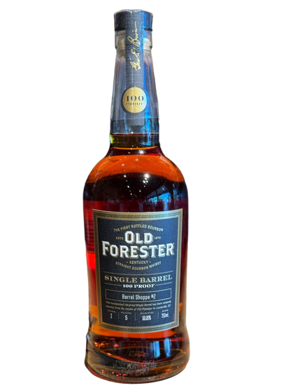 Old Forester Single Barrel 100 Proof Bourbon Shoppe Exclusive Barrel #3 750ml
