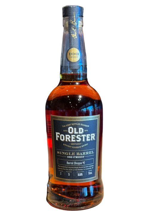 Old Forester Single Barrel 100 Proof Bourbon Shoppe Exclusive Barrel #3 750ml