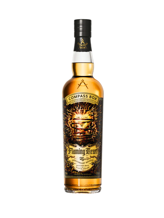 Compass Box Flaming Heart 25th Anniversary Edition Blended Malt Scotch Whisky