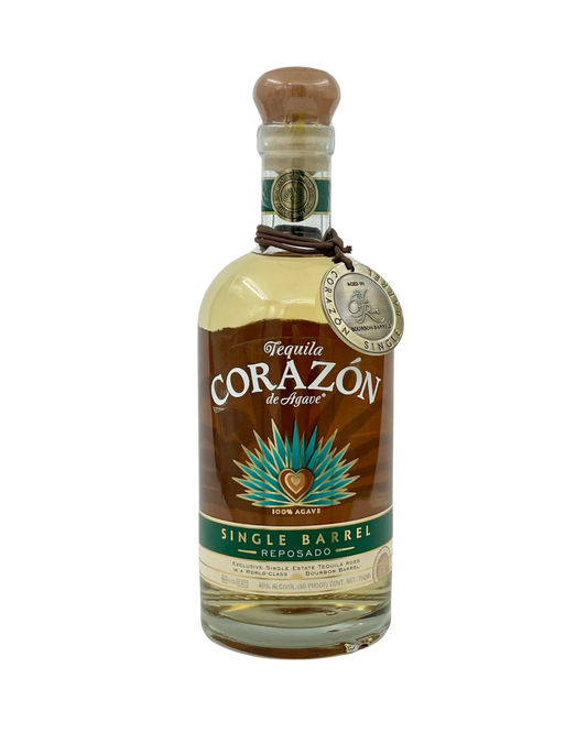 Corazón Single Barrel Reposado Tequila Aged in Eagle Rare Bourbon Barrels