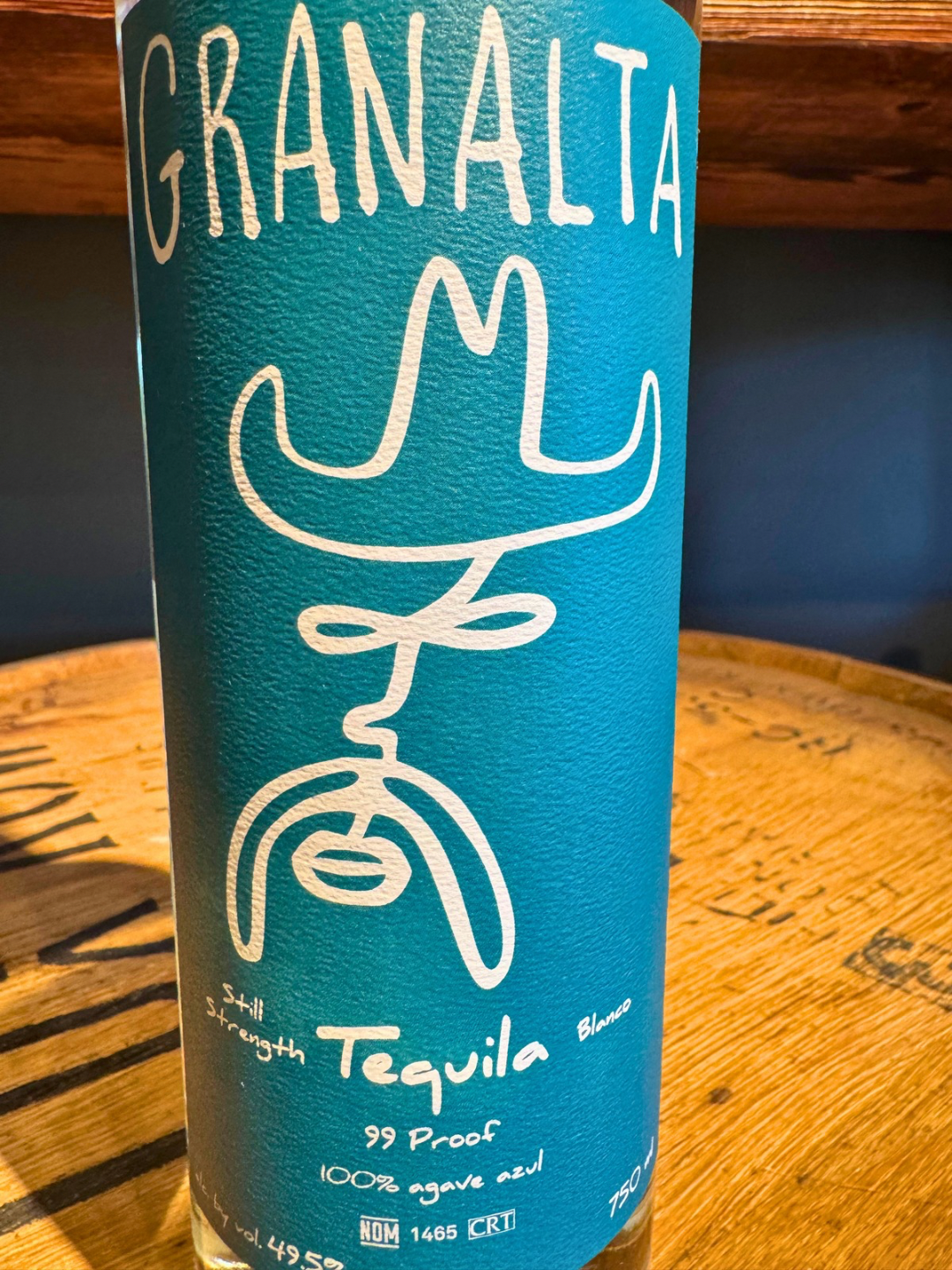 Granalta Still Strength Blanco Tequila 99 Proof 750ml