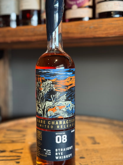 2025 Rare Character Limited Release Kentucky Straight Rye Whiskey Batch No 08