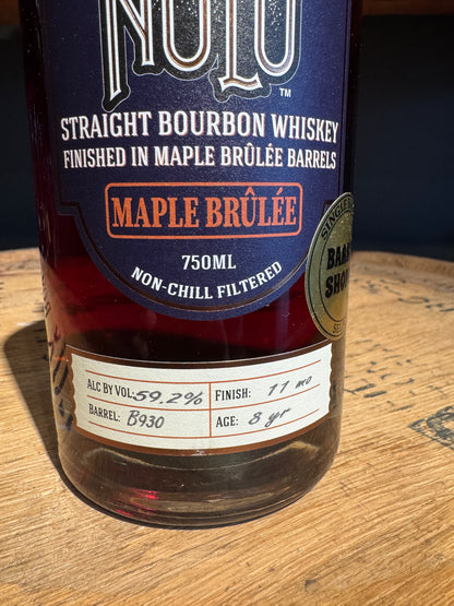 Nulu Bourbon Maple Brulee Finished Barrel Shoppe Exclusive #2 B930