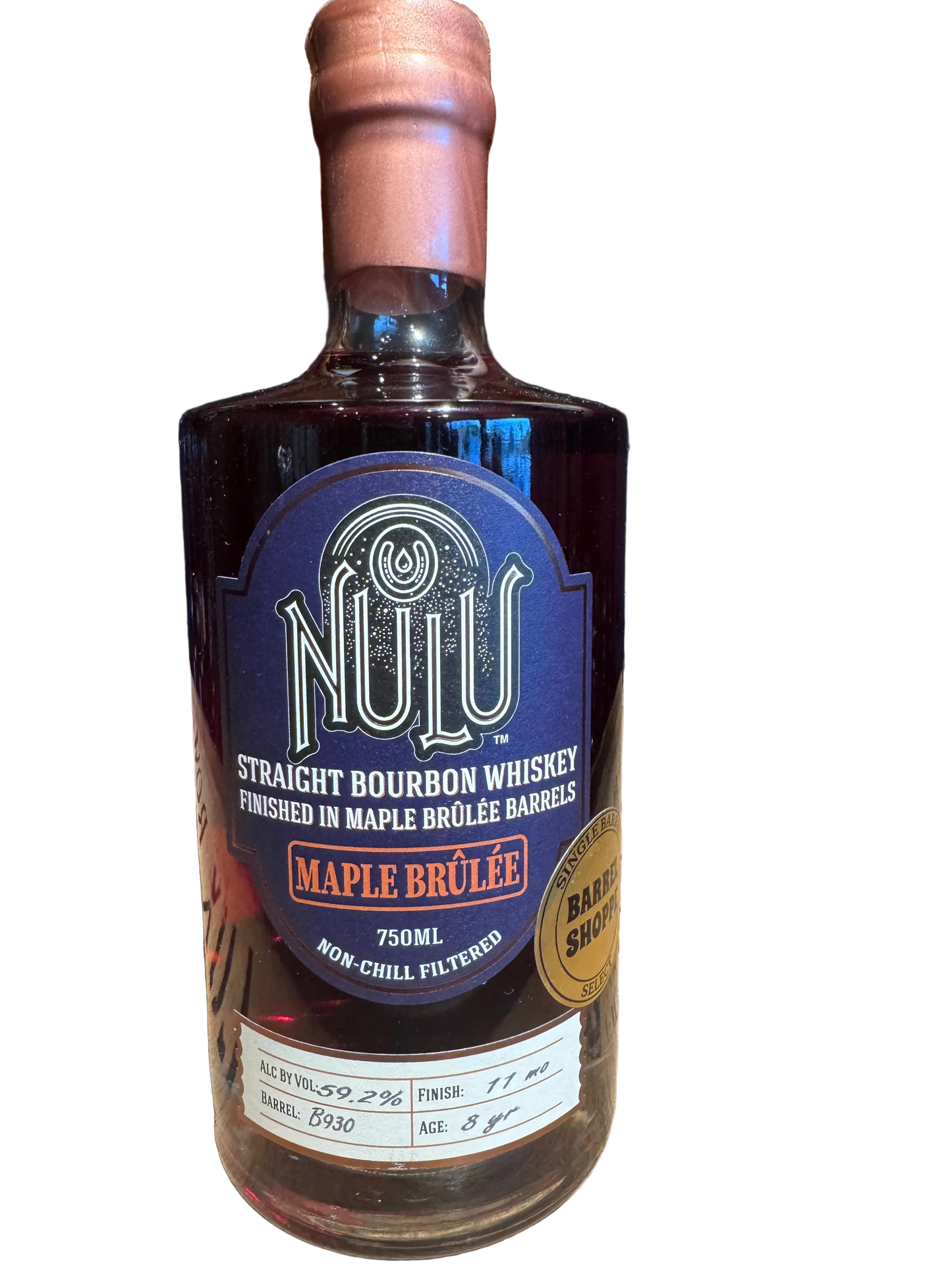 Nulu Bourbon Maple Brulee Finished Barrel Shoppe Exclusive #2 B930