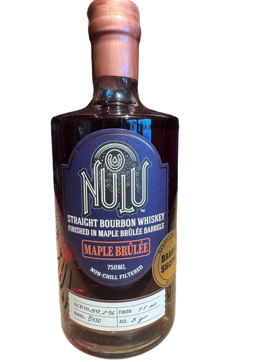 Nulu Bourbon Maple Brulee Finished Barrel Shoppe Exclusive #2 B930