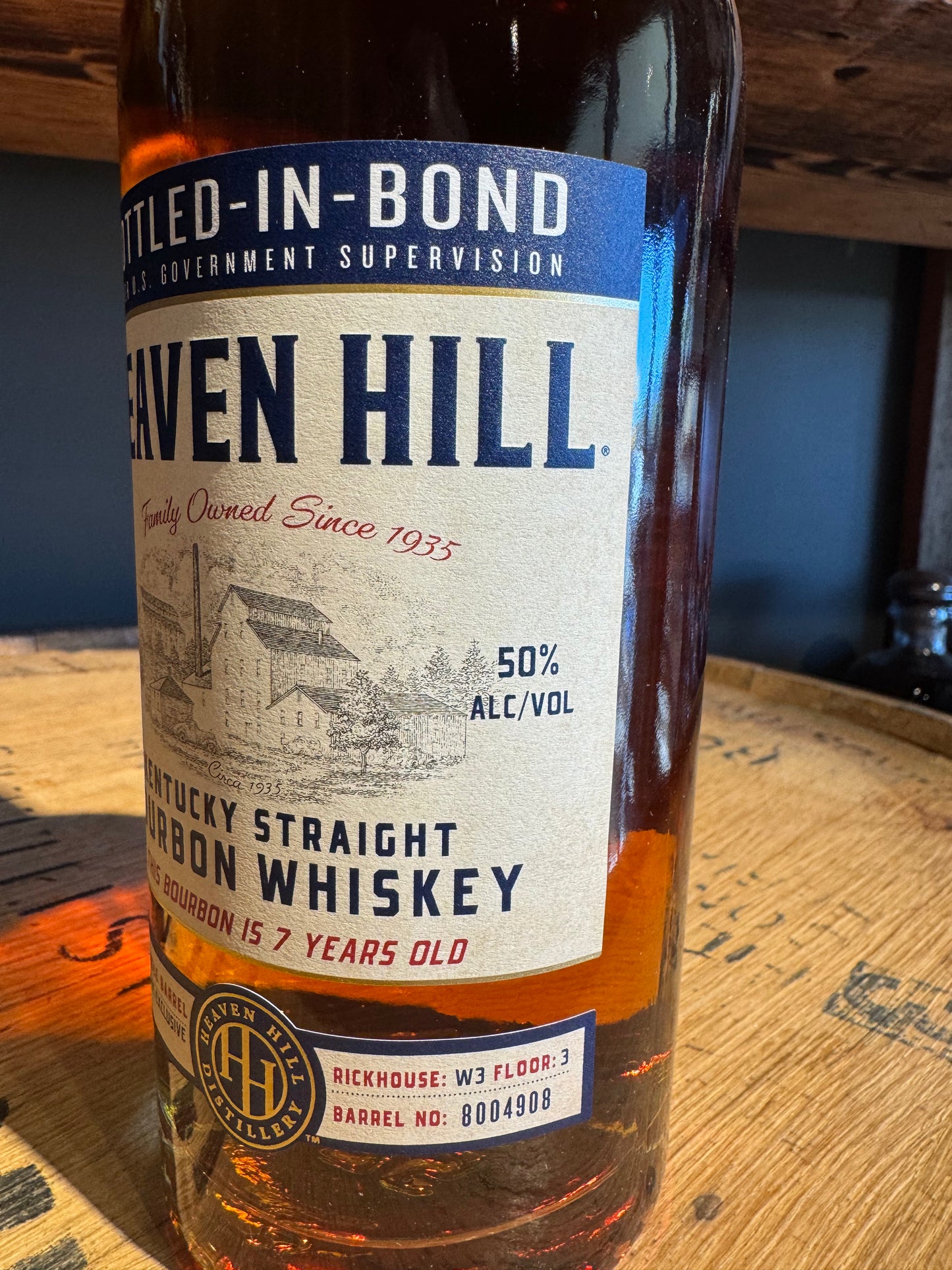 Heaven Hill 7 Year Bourbon 100 Proof 750ml Shoppe Exclusive
