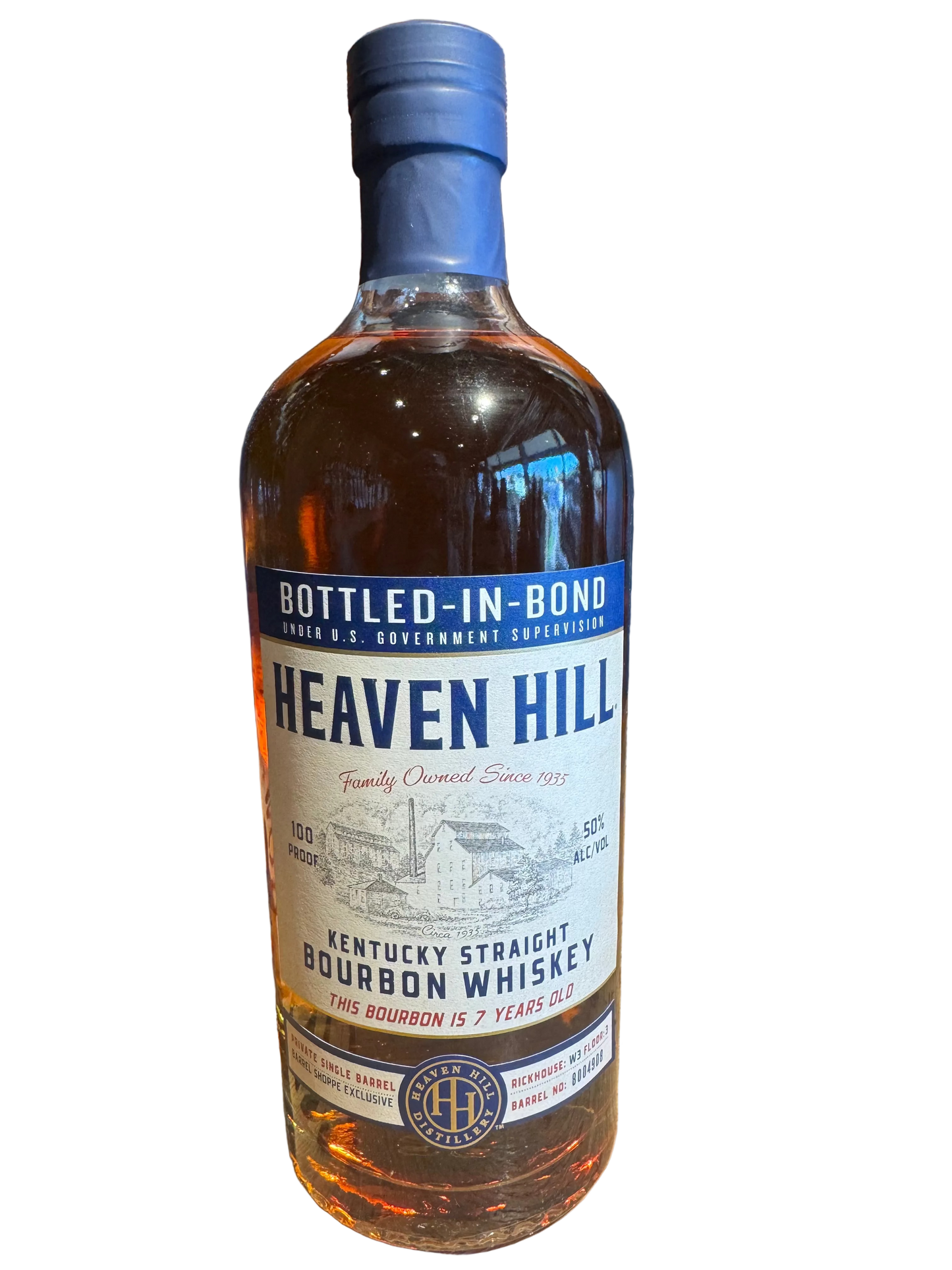 Heaven Hill 7 Year Bourbon 100 Proof 750ml Shoppe Exclusive
