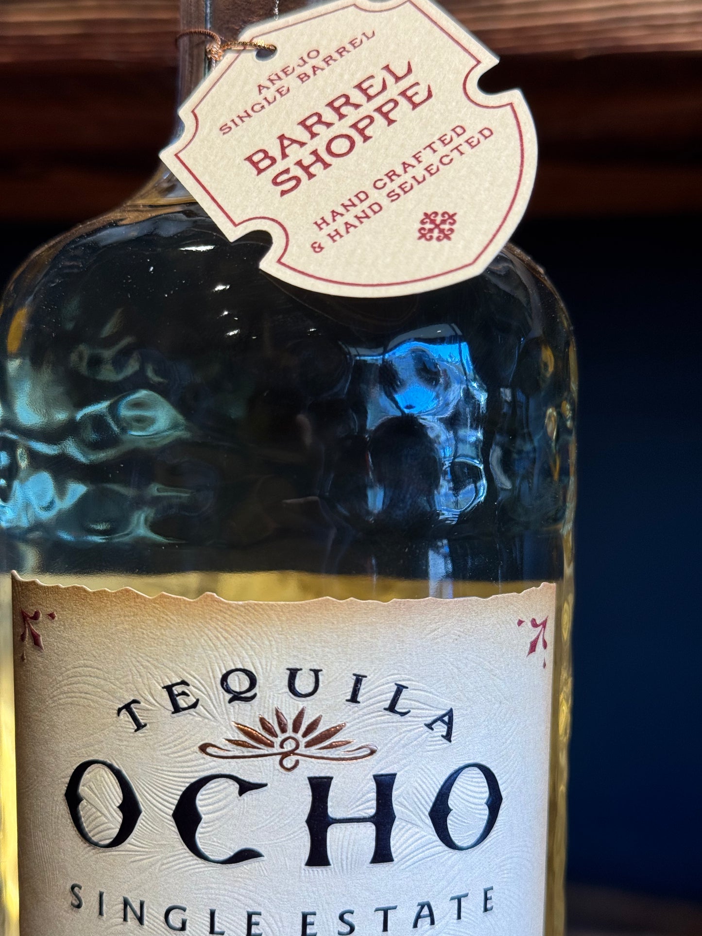 Tequila Ocho Las Raices Anejo Tequila 109 Proof 750ml Shoppe Exclusive