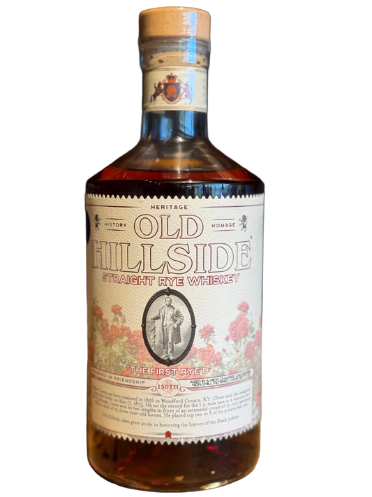 Old Hillside "The First Rye'd" Straight Rye Whiskey Single Barrel