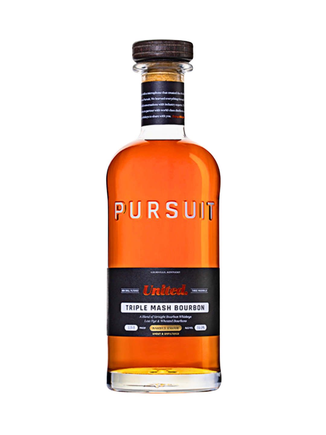 Pursuit United Triple Mash Barrel Proof Bourbon