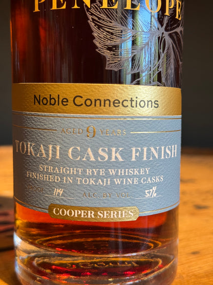 Penelope Tokaji Cask Finish Single Barrel Rye Noble Connections