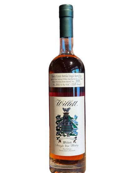 Willett Family Estate Single Barrel 7 Year Rye #4029 "Freaks of the Industry" 113.8 Proof 750ml