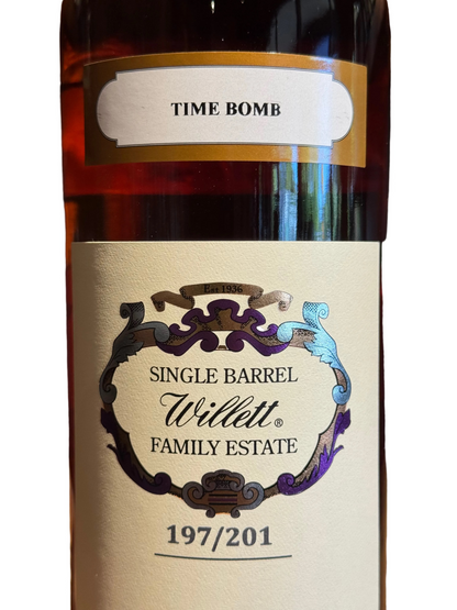 Willett Family Estate Bourbon 6 Year #1693 "Time Bomb" 123 Proof 750ml