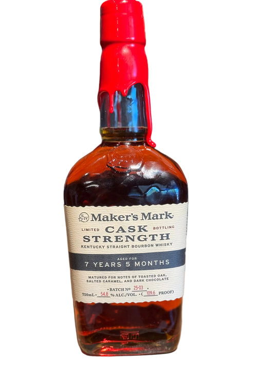 Maker's Mark Cask Strength Batch 25-03 Aged 7 Years 5 Months 109.6 Proof 750ml