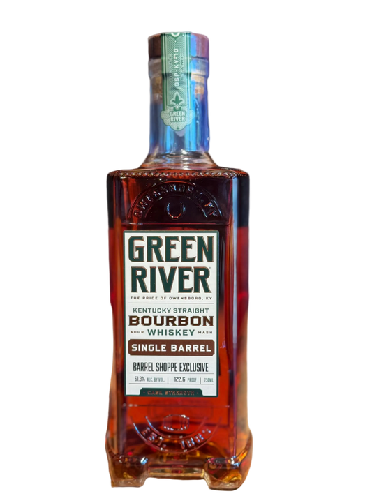 Green River Full Proof Bourbon Shoppe Exclusive 122.6 Proof 750ml