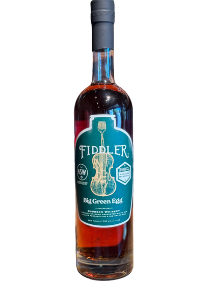 ASW Fiddler Big Green Egg Bourbon Whiskey 100 Proof 750ml