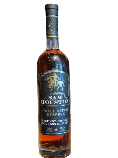 Sam Houston Small Batch Reserve Bourbon Whiskey Batch CA-2A 108 Proof 750ml