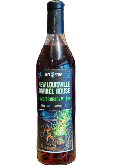 New Louisville 8 Year HAZ-MATT Bourbon 142 Proof 750ml HAZMAT Shoppe Exclusive