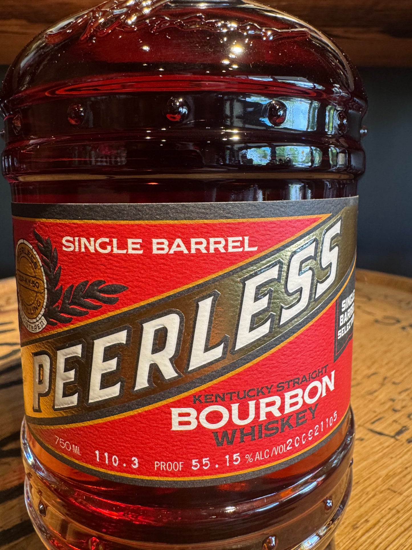 Peerless Single Barrel Bourbon Shoppe Exclusive 110 Proof 750ml