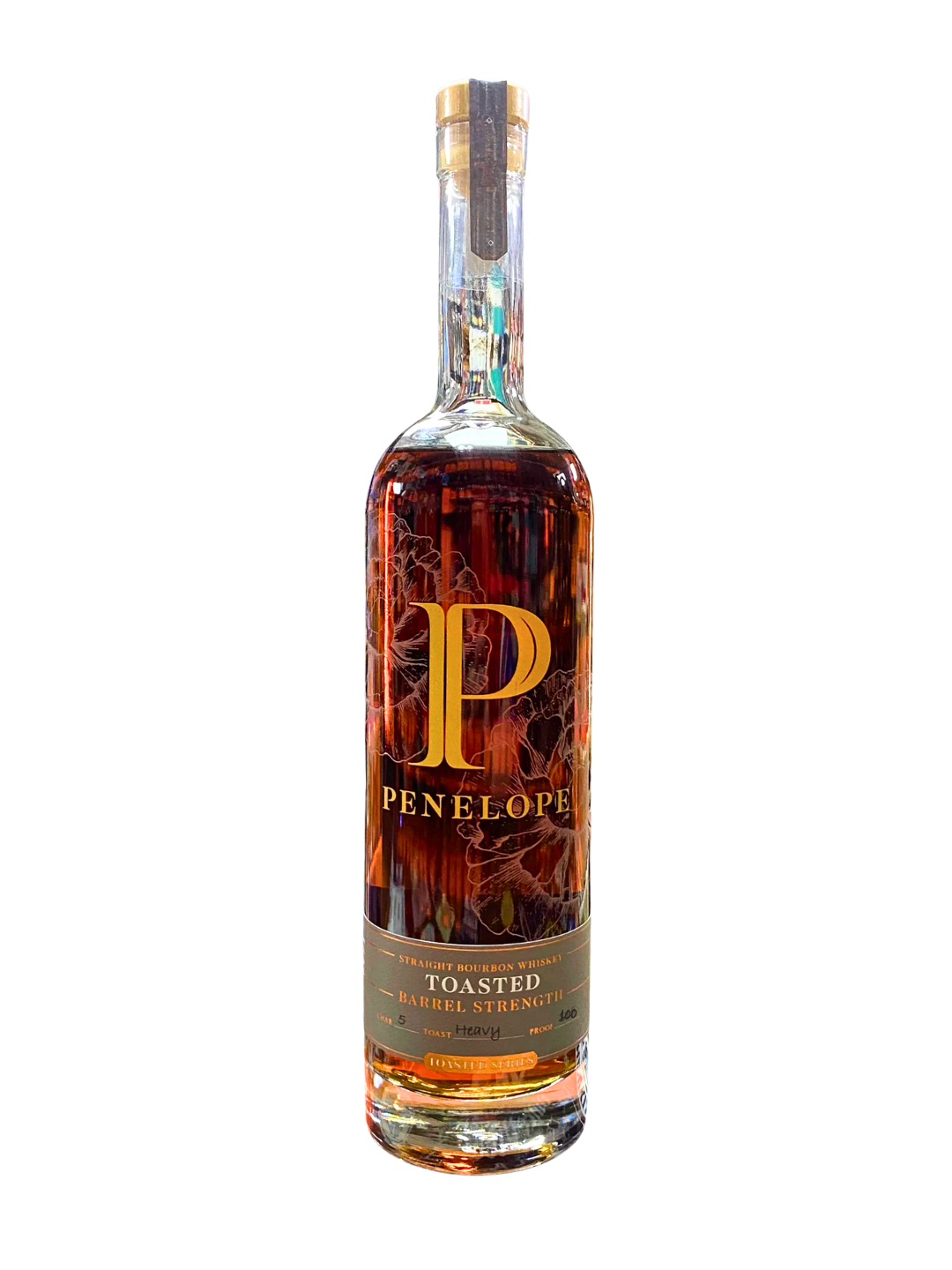Penelope Heavy Toasted Barrel Finish Bourbon 100 Proof Char 5