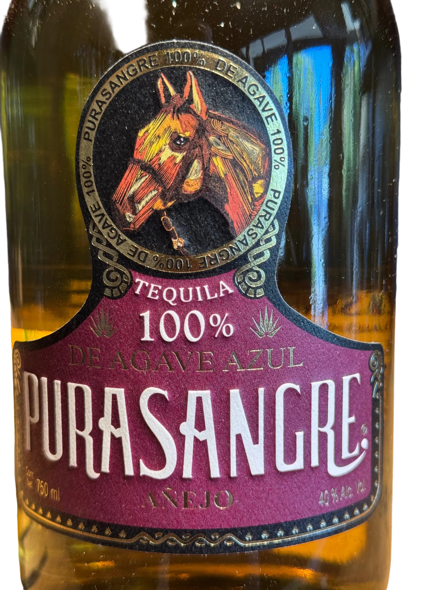 Purasangre Tequila Anejo 80 Proof 750ml