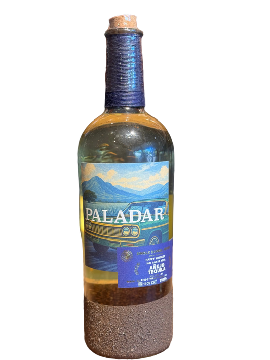Paladar Single Barrel Tequila Anejo "Happy Whiskey" 92 Proof 750ml