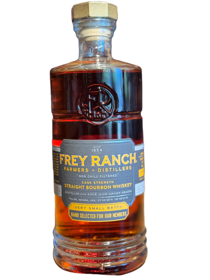 Frey Ranch Bourbon Cask Strength Very Small Batch 123 Proof 750ml