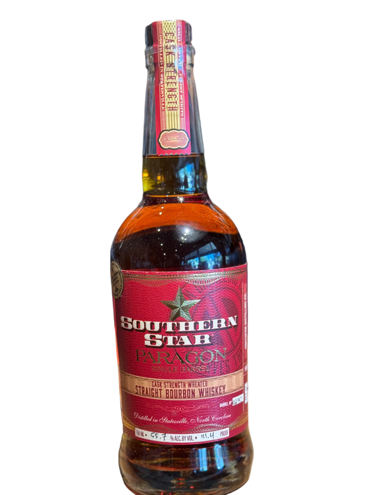 Southern Star Paragon Single Barrel Wheated Bourbon Shoppe Exclusive 111.4 Proof 750ml