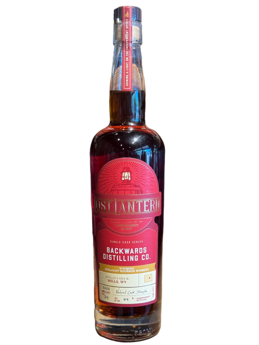Backwards Distilling Co. Lost Lantern Wyoming Bourbon 129 Proof 750ml