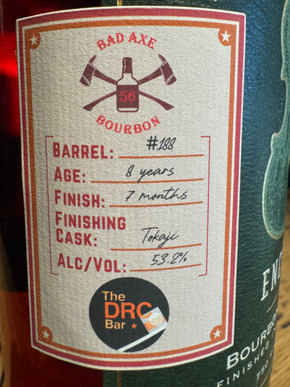 ASW Fiddler "Tokaji Cask" Bourbon a BAD AXE & DRC dojo 106 Proof 750ml