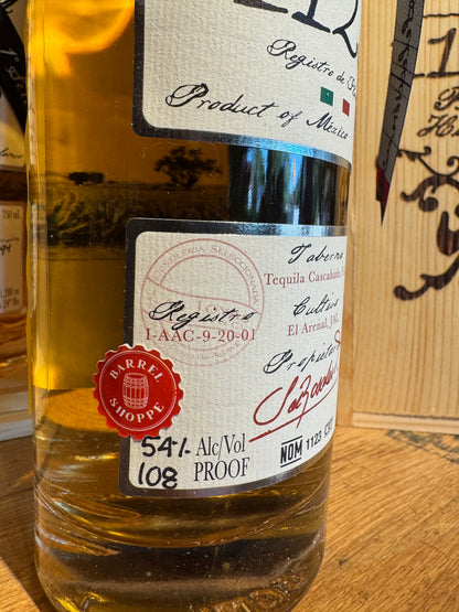 ArteNOM 1123 X Cascahuin Joven Single Barrel Joven Shoppe Exclusive 108 Proof 750ml