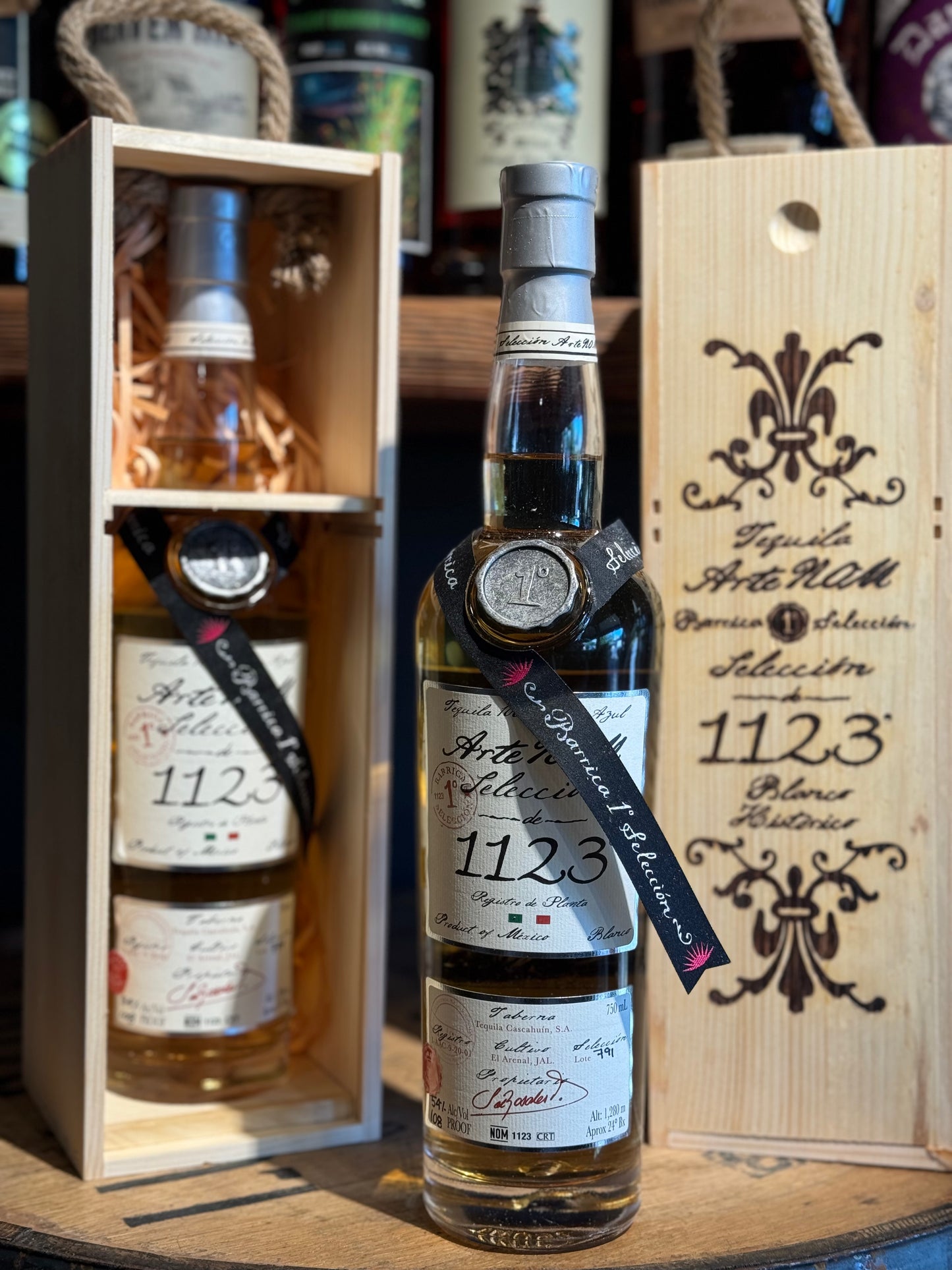 ArteNOM 1123 X Cascahuin Joven Single Barrel Joven Shoppe Exclusive 108 Proof 750ml