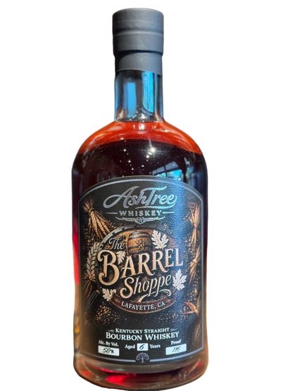 AshTree Single Barrel Blue Heirloom Corn Kentucky Bourbon Barrel Shoppe Exclusive 116 Proof 750ml