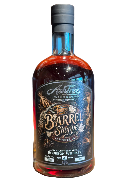 AshTree Single Barrel Blue Heirloom Corn Kentucky Bourbon Barrel Shoppe Exclusive 116 Proof 750ml