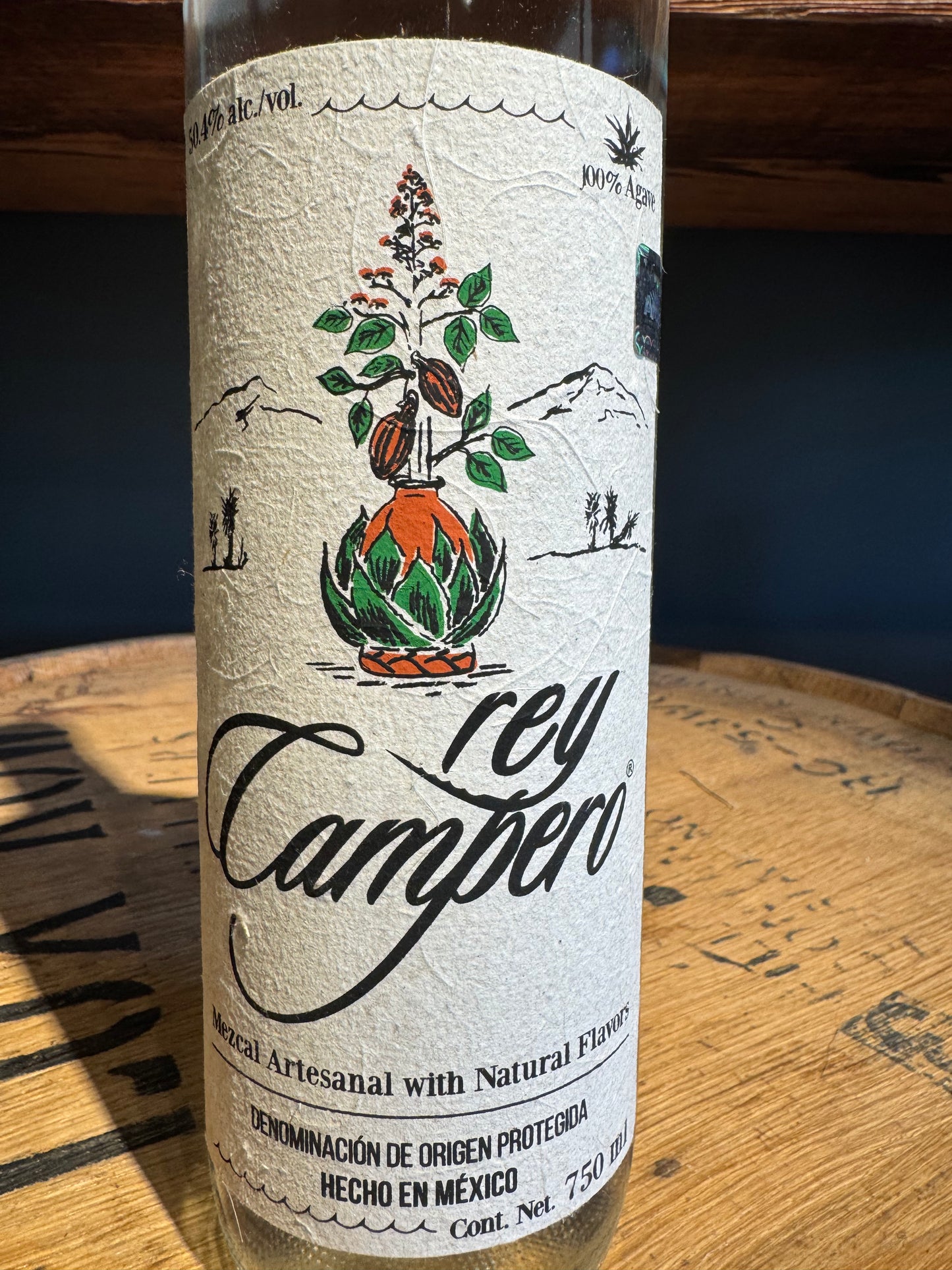 Rey Campero Fusion Criolla Mezcal Artesanal 100.8 Proof 750ml