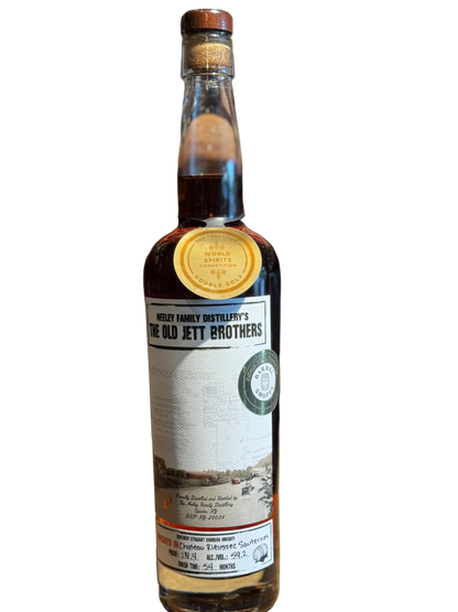 Neeley Family Distillery The Old Jett Brothers Single Barrel Bourbon Sauternes Finish 118.4 Proof 750ml