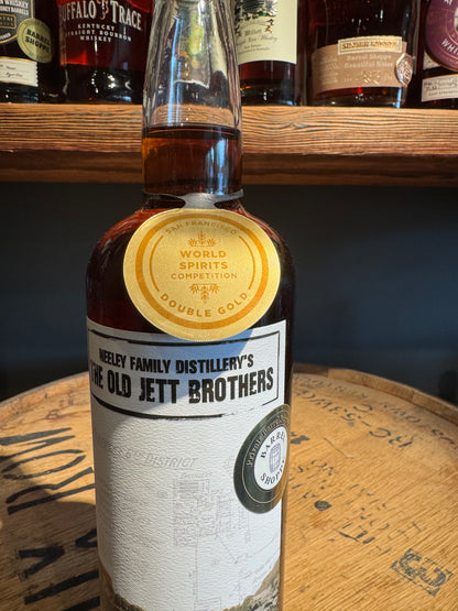 Neeley Family Distillery The Old Jett Brothers Single Barrel Bourbon Sauternes Finish 118.4 Proof 750ml